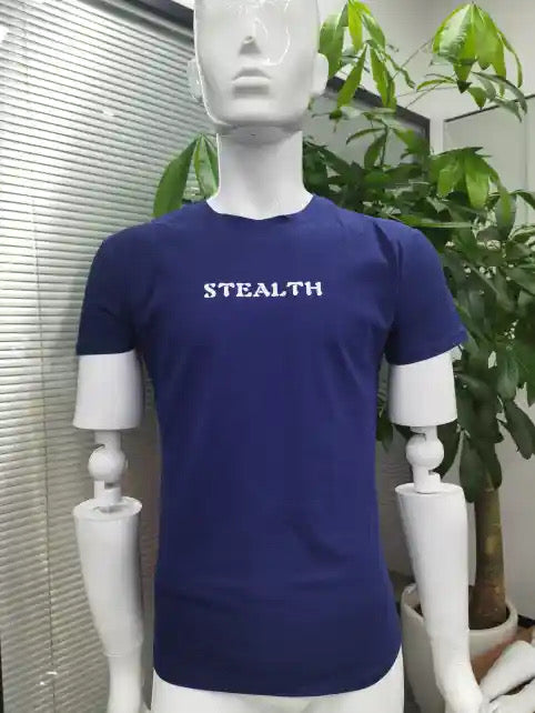 Navy DRIP T (fitted)